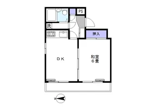 メゾンドルミエール【3階】の間取り