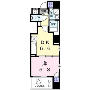 ベスティエ秋葉原【7階】の間取り