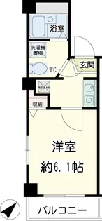 エスト横浜【4階】の間取り