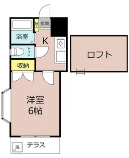 シーマ大和高田【1階】の間取り