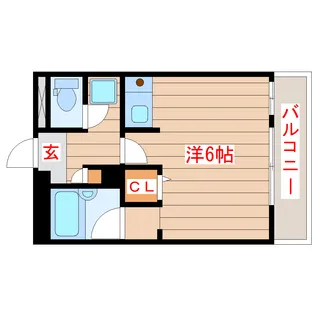 ノーブルシティ【3階】の間取り