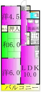 MAISON COMFORCE【2階】の間取り