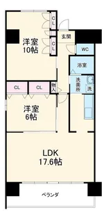espoir【3階】の間取り