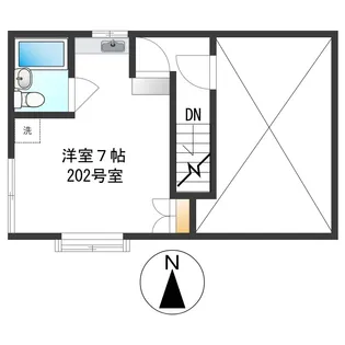 ハイム若草【2階】の間取り