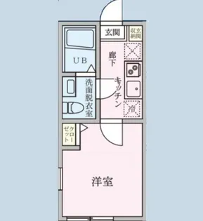 スタンフォード多摩美【2階】の間取り