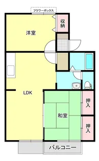 ロイヤルガーデン 壱番館【1階】の間取り