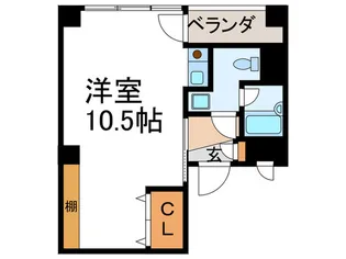 ト-ヨ-ビル【4階】の間取り