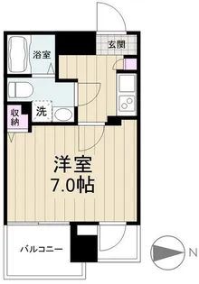MAXIV西川口AZ TRE【7階】の間取り
