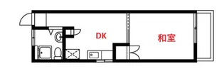 マンション渡辺【2階】の間取り