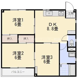 BLUE NOTE【3階】の間取り