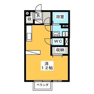 クレーネ【2階】の間取り