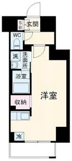 ジェノヴィア阪東橋スカイガーデン【6階】の間取り