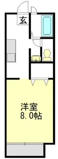 メルベイユ24 A【1階】の間取り