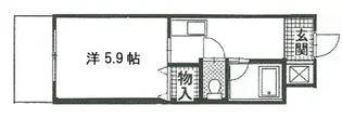 アルファビル【4階】の間取り