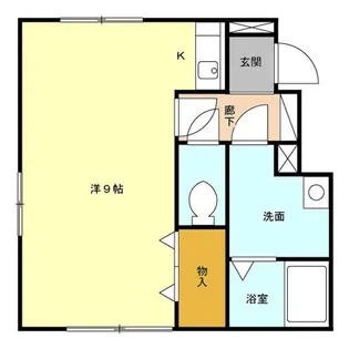 ルグラン21【1階】の間取り
