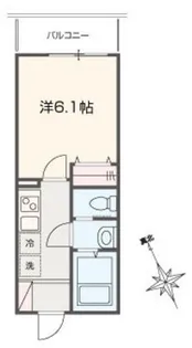 MELLAS相模原II【2階】の間取り