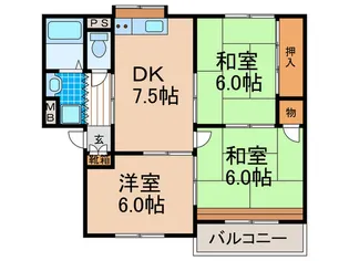 エタニティ5【2階】の間取り