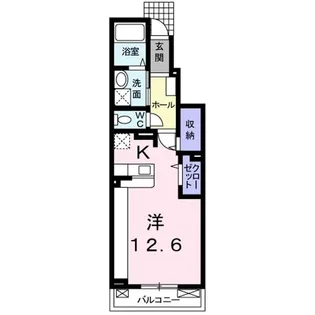 シーガーディアンII【1階】の間取り