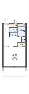 レオパレスYANAGIDA【2階】の間取り