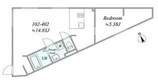 trias329【2階】の間取り