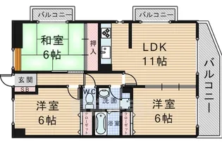 GRAND・M・YOU【4階】の間取り