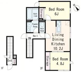You House 喜のや【2階】の間取り