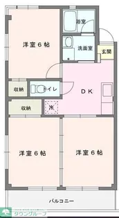 第5大島マンション【3階】の間取り