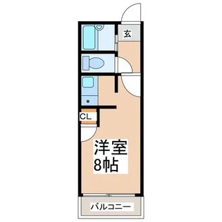 ブライトハイム【2階】の間取り