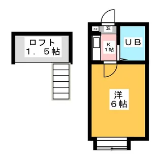 コスモ21NRSエイト【1階】の間取り