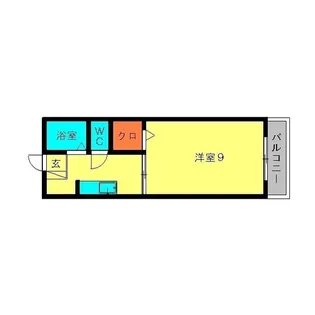 ジョイフル春日西【2階】の間取り