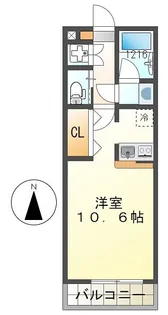 アンプルール【1階】の間取り