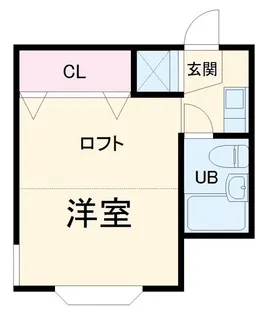 パレット西生田B【2階】の間取り