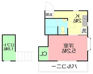 ホルス影取【2階】の間取り