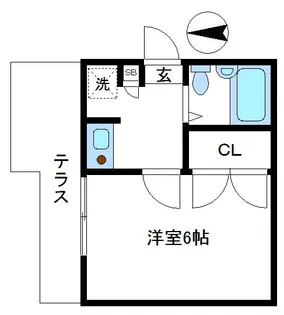 アーバンコート【1階】の間取り