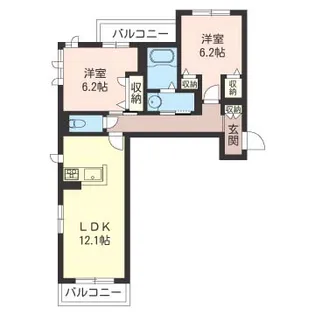 マイ.ファニー.コートI【SHM】【3階】の間取り