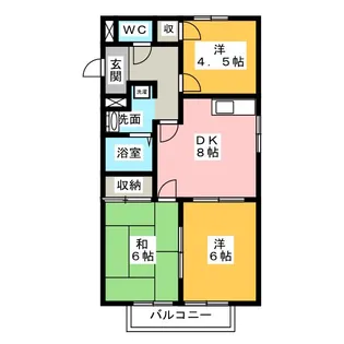 アルファメゾン【2階】の間取り