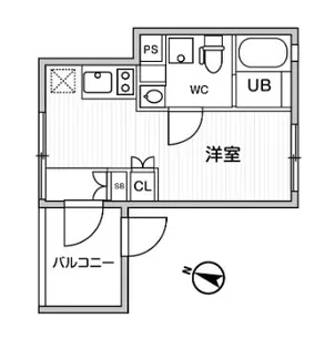 FARE恵比寿【3階】の間取り