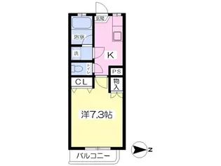 ピノ・ノワール【1階】の間取り