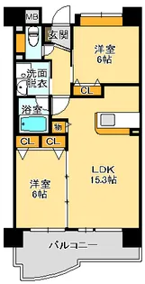 ナザレ・モリヤ【8階】の間取り