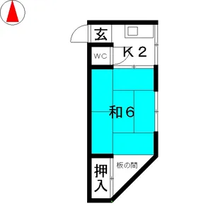 平野ビル【3階】の間取り
