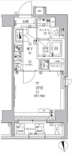 アルテシモモーレ【6階】の間取り