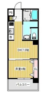 POTHOS呉三条【9階】の間取り