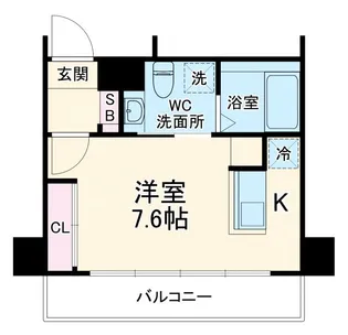 パーク・ノヴァ横浜弐番館【6階】の間取り