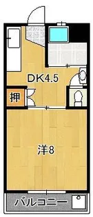 篠山ハイツ【3階】の間取り