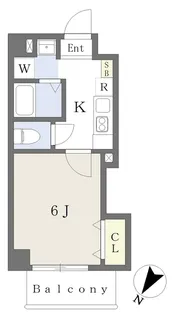 みおつくし此花【5階】の間取り