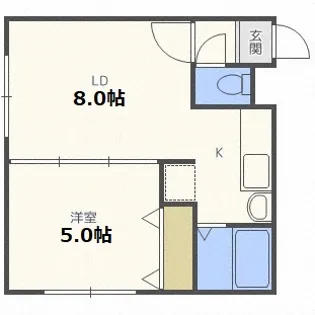 ミレニイ【4階】の間取り