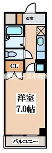 グレイス東洋【4階】の間取り