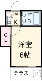 アプローズ岡崎【1階】の間取り