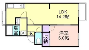 コープU5【2階】の間取り
