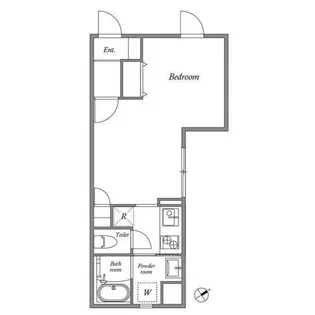 SOLASIA residence門前仲町【2階】の間取り